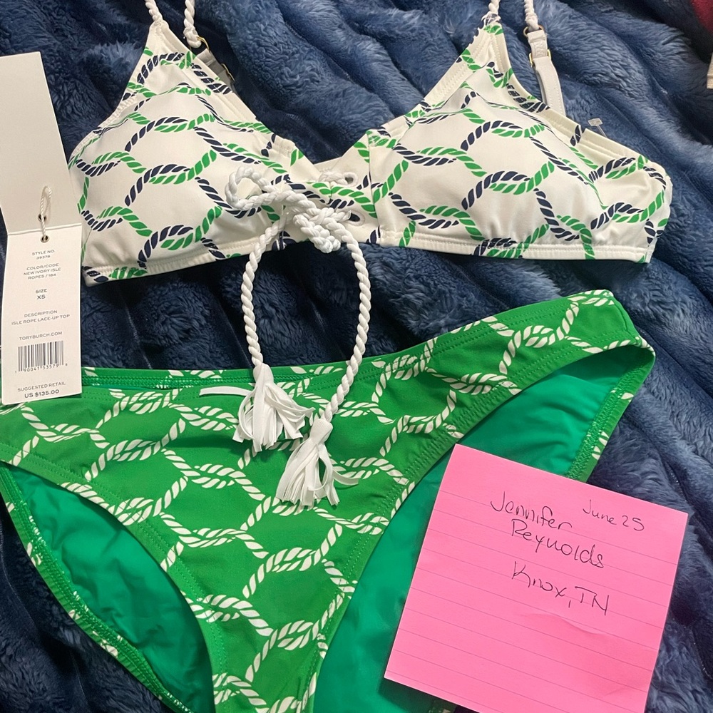 Tody Burch isle rope swim set xs
